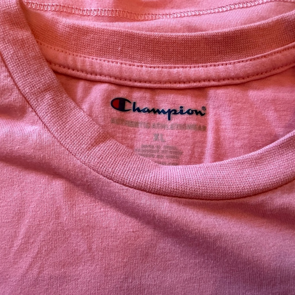 Champion Pink and Green Short Sleeve Tees - Picture 5 of 5